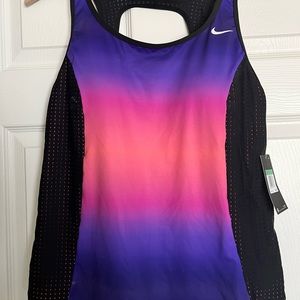 [Nike Swim] NWT Women's Nike Racerback Tankini Top Size: XL